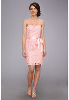 Thumbnail for your product : Adrianna Papell Strapless Sweetheart Neck Lace Sheath (Bridesmaid)