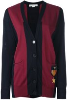 Thumbnail for your product : Stella McCartney patch detail rugby cardigan