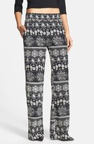 Thumbnail for your product : WAYF Print Wide Leg Pants