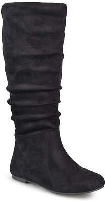 Journee Collection Womens Rebecca Wide Calf Slouch Boots