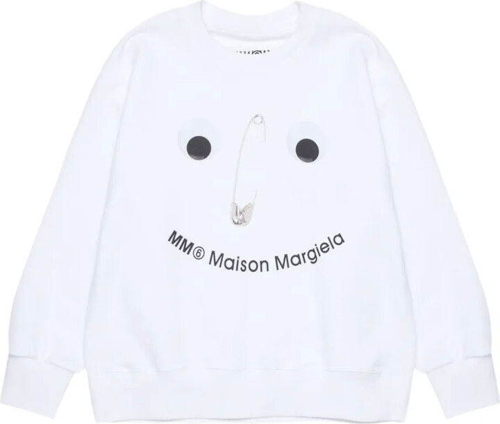 MM6 MAISON MARGIELA Kids Logo-Print Sweatshirt