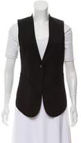 Thumbnail for your product : Helmut Lang High-Low Wool Vest Black High-Low Wool Vest