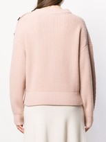 Thumbnail for your product : Yves Salomon Shoulder Button Jumper