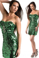 Thumbnail for your product : Milano Formals - E1405 Short Dress