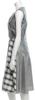 Thumbnail for your product : Roksanda Ilincic Silk Plaid Dress w/ Tags