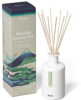 Aery - Matcha Tea Reed Diffuser - Citrus & Precious Woods