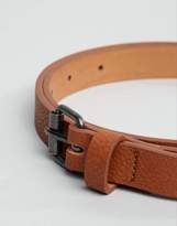 Thumbnail for your product : ASOS Faux Leather Super Skinny Belt In Tan