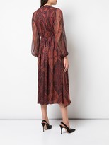 Thumbnail for your product : Adam Lippes Chiffon Paisley Print Dress