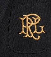 Thumbnail for your product : Polo Ralph Lauren Embroidered cotton-blend knit blazer