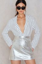 Thumbnail for your product : Glamorous Metallic Mini Skirt