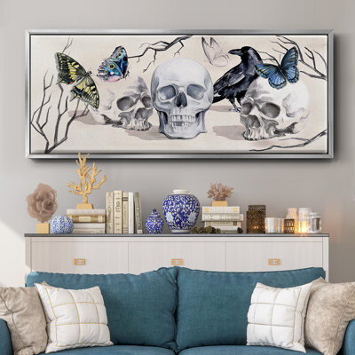 Wexford Home Nevermore Collection D- Framed Canvas
