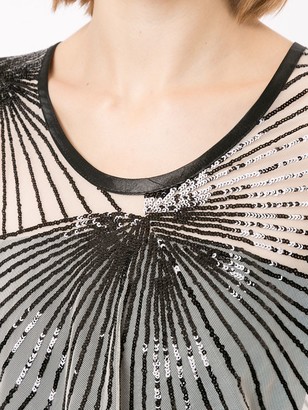 Taylor Sequin Sector sleeveless top