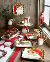 Thumbnail for your product : Vietri Four Old St. Nick Dessert Plates