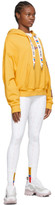 Thumbnail for your product : Reebok by Pyer Moss Yellow Drawstring Hoodie
