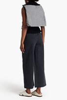 Thumbnail for your product : Samsoe & Samsoe Giana high-rise wide leg jeans