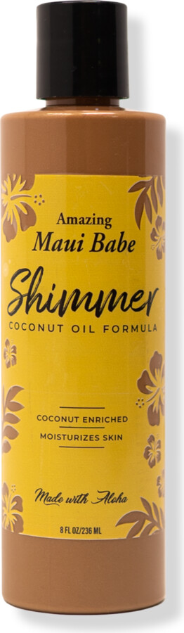 Maui Babe Shimmer Coconut Oil Skin Moisturizer