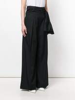 Thumbnail for your product : Sportmax Code tie waist palazzo pants