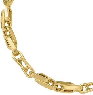Italian Gold Figure 8 Link Bracelet 14K, 7.1g