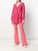 Thumbnail for your product : Elisabetta Franchi plain flared trousers