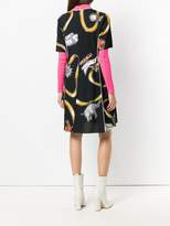 Thumbnail for your product : Marni printed buttoned T-shirt dress