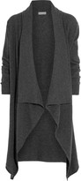 Thumbnail for your product : N.Peal Cashmere Cristiana draped cashmere cardigan
