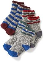 Thumbnail for your product : Old Navy Non-Skid Crew Socks 3-Pack for Baby