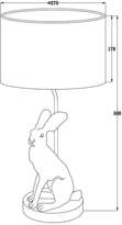 Thumbnail for your product : House of Fraser House of Fraser Harry the Hare Table Lamp