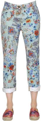 Etro Floral Printed Boyfriend Denim Jeans