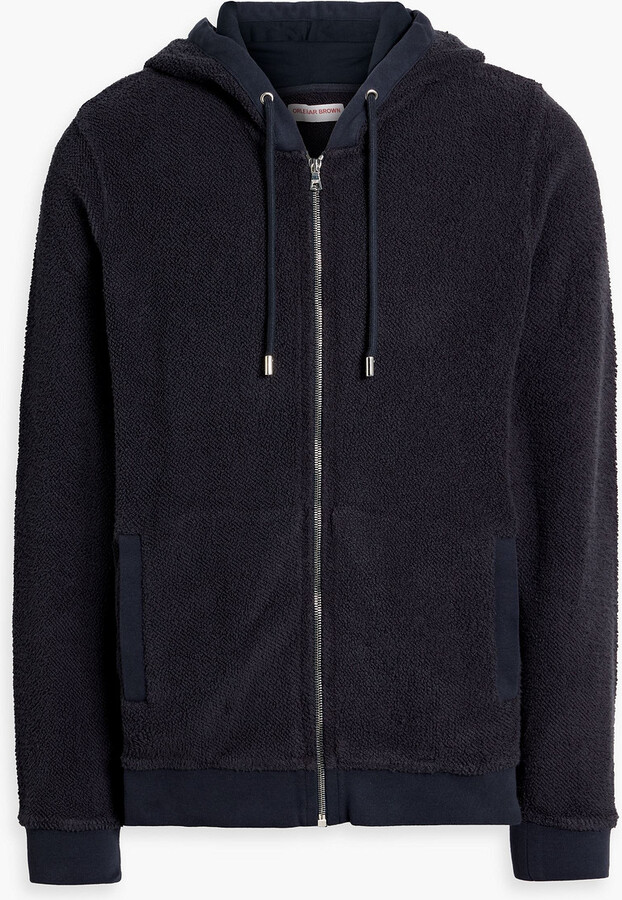 Mathers cotton-terry zip-up hoodie