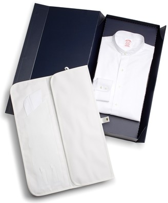 Brooks Brothers Traditional Fit Limited-Edition Non-Iron Interchangeable-Collar Shirt