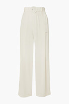 Thumbnail for your product : Co Belted Satin-jersey Wide-leg Pants