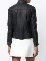 Thumbnail for your product : Neil Barrett zip detailed leather jacket