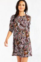 Thumbnail for your product : Glamorous Knit Long-Sleeve Swing Dress
