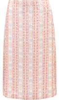 Thumbnail for your product : J.Crew Collection Sequined Silk-Georgette Midi Skirt