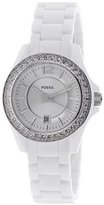 Thumbnail for your product : Fossil Women's Riley White Resin White Dial