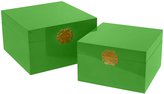 Thumbnail for your product : Three Hands Box, Set of 2 - Green