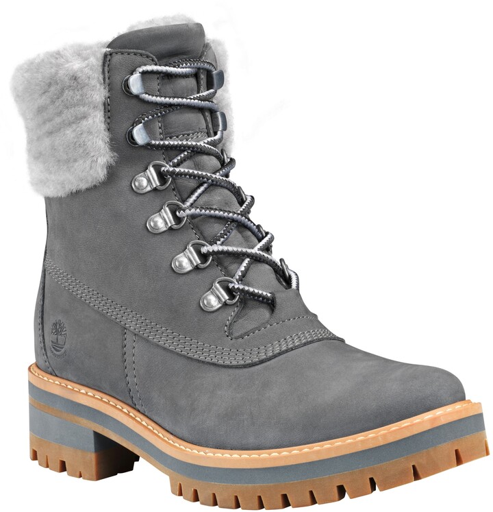 timberland womens grey boots