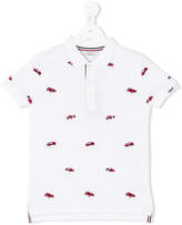 Thumbnail for your product : Gant Kids embroidered car polo shirt