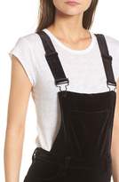 Thumbnail for your product : Blank NYC Velvet Overalls