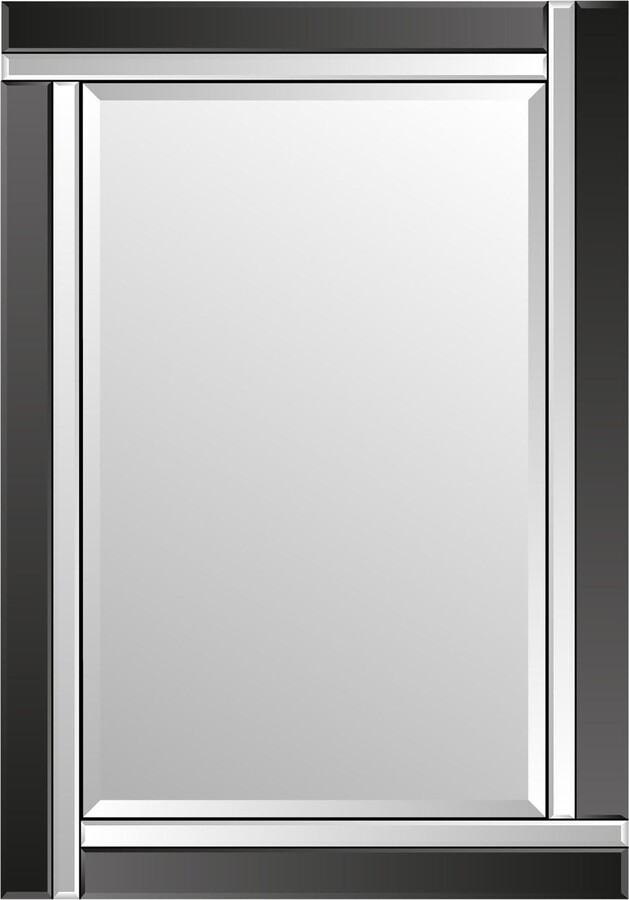 Dunelm Villa Black Wall Mirror Black ShopStyle
