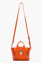 Thumbnail for your product : 3.1 Phillip Lim Orange embossed Pashli Mini Satchel