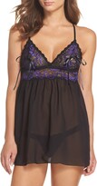 Thumbnail for your product : Hanky Panky Plumage Babydoll Chemise