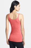 Thumbnail for your product : Eileen Fisher Scoop Neck Long Slim Organic Cotton Tank (Regular & Petite)