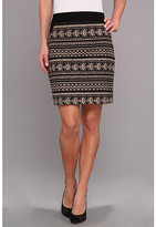 Thumbnail for your product : Karen Kane Fiji Contrast Skirt