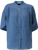 Thumbnail for your product : MiH Jeans Polka-Dot Linen Shirt