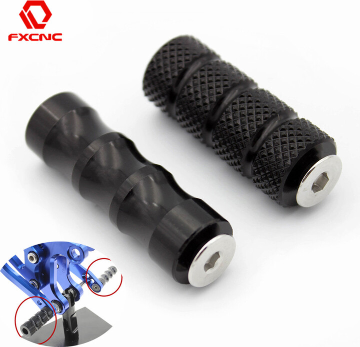 FX FXCNC RACING M6 Universal Motorcycle Footrest Rearset Foot Rest Foot Gear Shift Peg Pedal For Yamaha Honda Kawasaki Suzuki Ducati Aprilia BMW