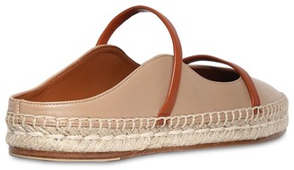 Malone Souliers 20mm Sienna Leather Espadrilles