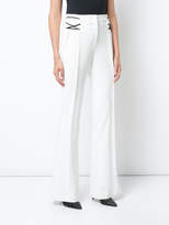 Thumbnail for your product : Jason Wu stretch lace-up bootcut trousers