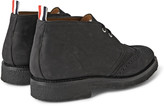 Thumbnail for your product : Thom Browne Nubuck Wingtip Chukka Boots