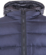 Thumbnail for your product : Fay Blue Hooded Down Jacket
